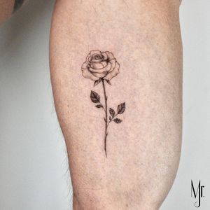 Rose tattoo #fineline 