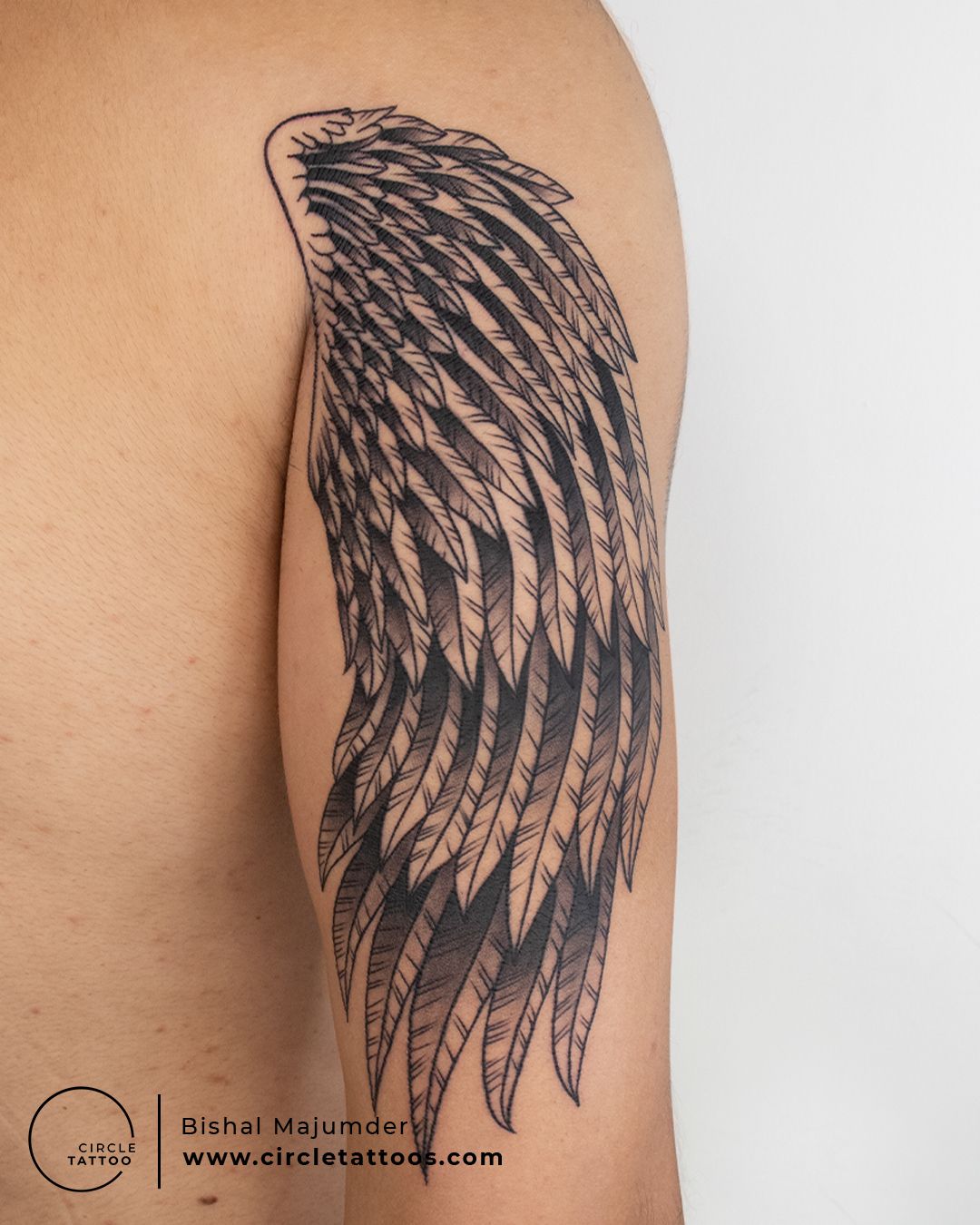 Buy Bird Wings Illustrations in Tattoo Style. Eagle Wings Vector Angel Wings  AI,SVG,EPS. Vector Wings. Wings Tattoo Digital Download File Online in  India - Etsy