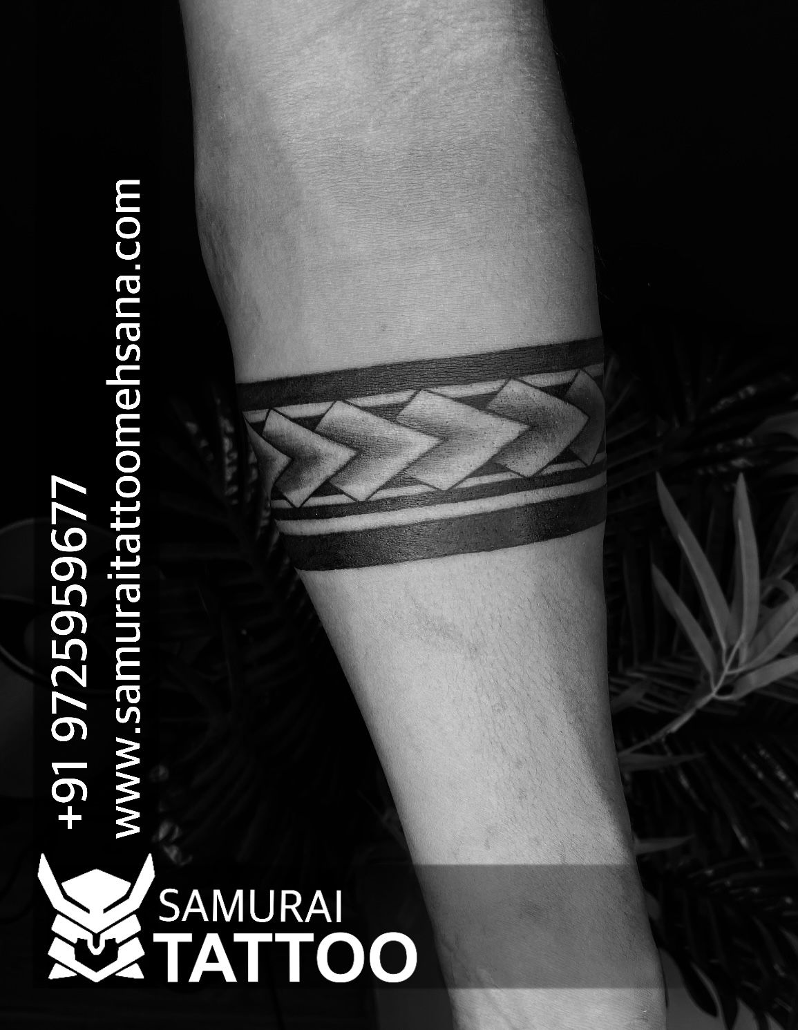 Tempoary Tattoowala Lion Tribal Full Hand Band Round Tattoo Waterproof  Temporary Body Tattoo : Amazon.in: Beauty