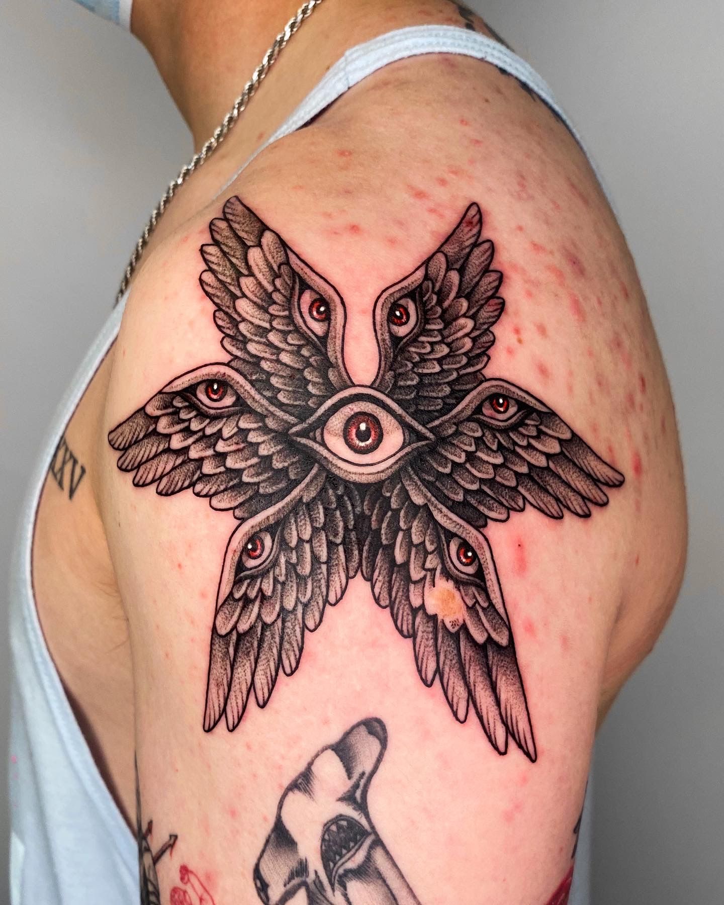 Image result for seraphim tattoos  Beautiful angel tattoos Angel tattoo  for women Guardian angel tattoo designs