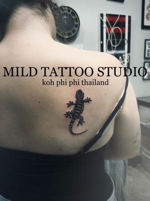 #gecko #geckotattoo #tattooart #tattooartist #bambootattoothailand #traditional #tattooshop #at #mildtattoostudio #mildtattoophiphi #tattoophiphi #phiphiisland #thailand #tattoodo #tattooink #tattoo #phiphi #kohphiphi #thaibambooartis #phiphitattoo #thailandtattoo #thaitattoo #bambootattoophiphi https://instagram.com/mildtattoophiphi https://instagram.com/mild_tattoo_studio https://facebook.com/mildtattoophiphibambootattoo/ MILD TATTOO STUDIO my shop has one branch on Phi Phi Island. Situated , Located near the World Med hospital and Khun va restaurant