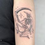 Scythe Tattoo by Galen Bryce