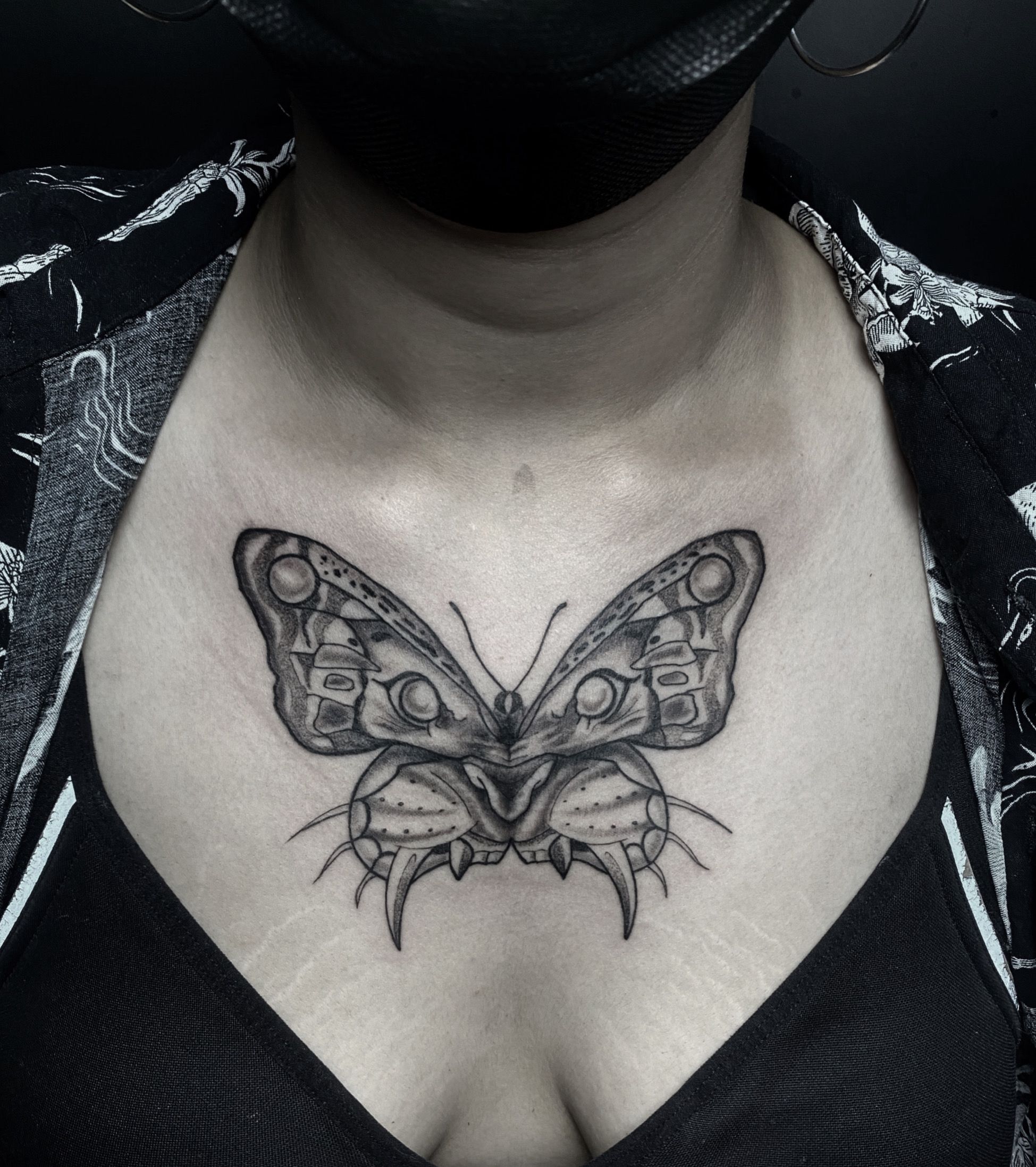 Tattoo uploaded by Cheyenne Copfer  Unique butterfly  Tiger  Tattoodo