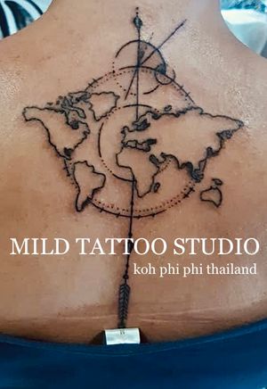 #worldmaptattoo #worldmap #geomatrictattoo #tattooart #tattooartist #bambootattoothailand #traditional #tattooshop #at #mildtattoostudio #mildtattoophiphi #tattoophiphi #phiphiisland #thailand #tattoodo #tattooink #tattoo #phiphi #kohphiphi #thaibambooartis  #phiphitattoo #thailandtattoo #thaitattoo #bambootattoophiphi
https://instagram.com/mildtattoophiphi
https://instagram.com/mild_tattoo_studio
https://facebook.com/mildtattoophiphibambootattoo/
MILD TATTOO STUDIO 
my shop has one branch on Phi Phi Island.
Situated , Located near  the World Med hospital and Khun va restaurant