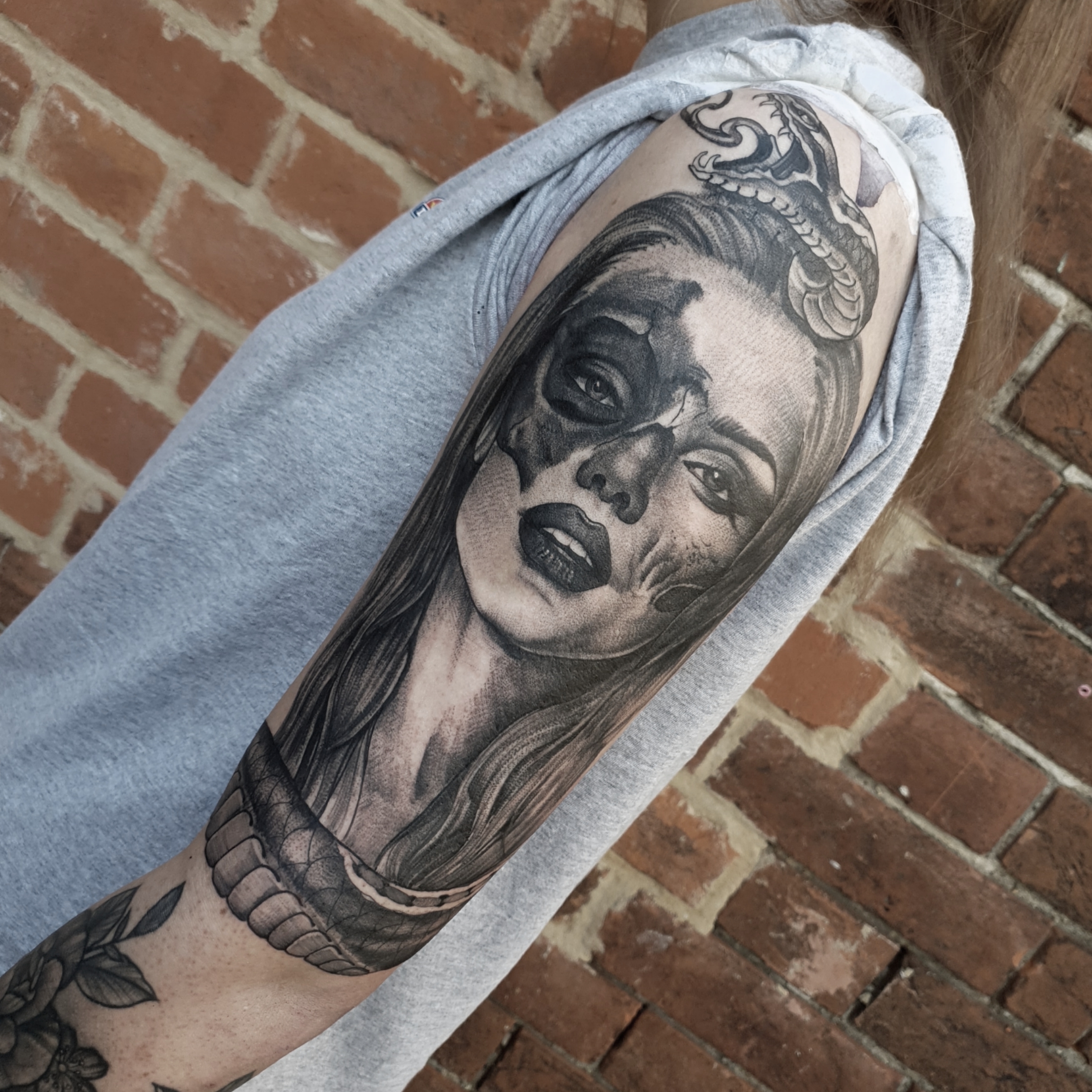 zombie little girl tattoo