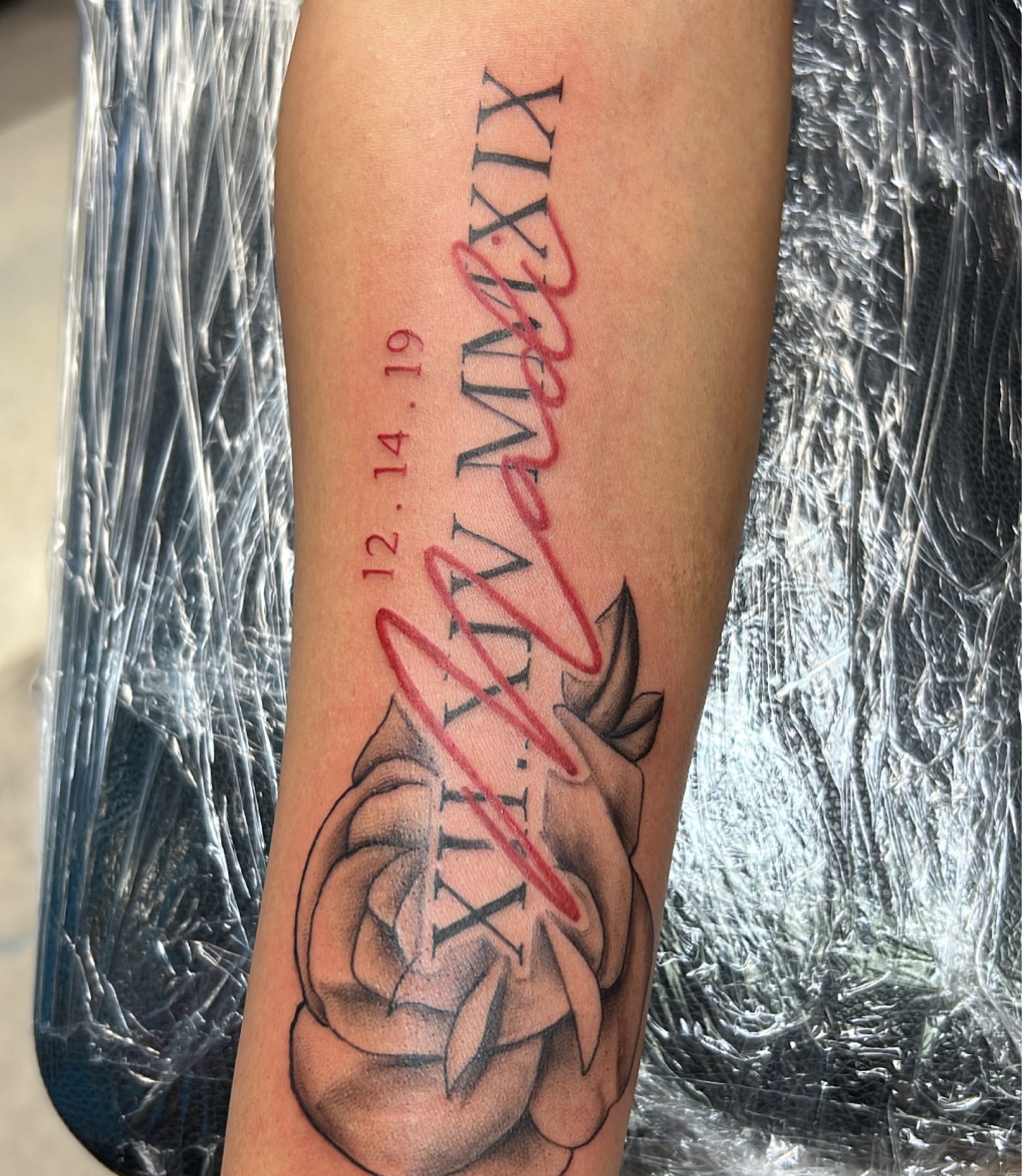 Tattoo uploaded by Christina Durr  Memorial tattoo Never forgotten Last  heartbeat Her hand writing  Tattoodo
