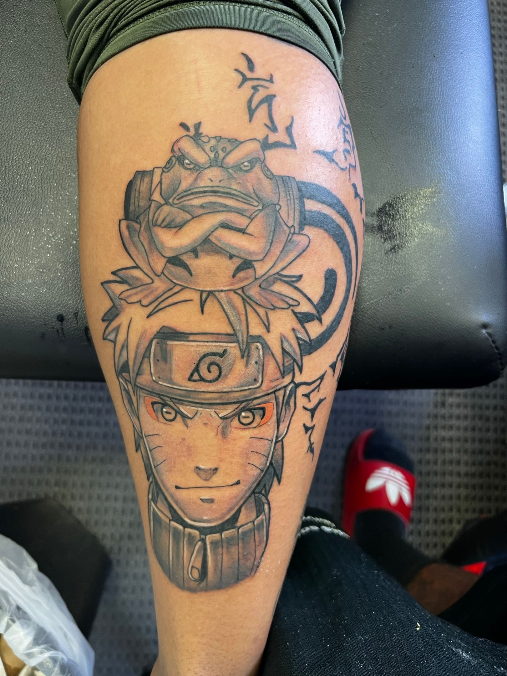 Naruto by Dylan @ Holdfast Tattoo in Perth Western Australia. So happy with  how it turned out! | Naruto tattoo, Anime tattoos, Tattoos