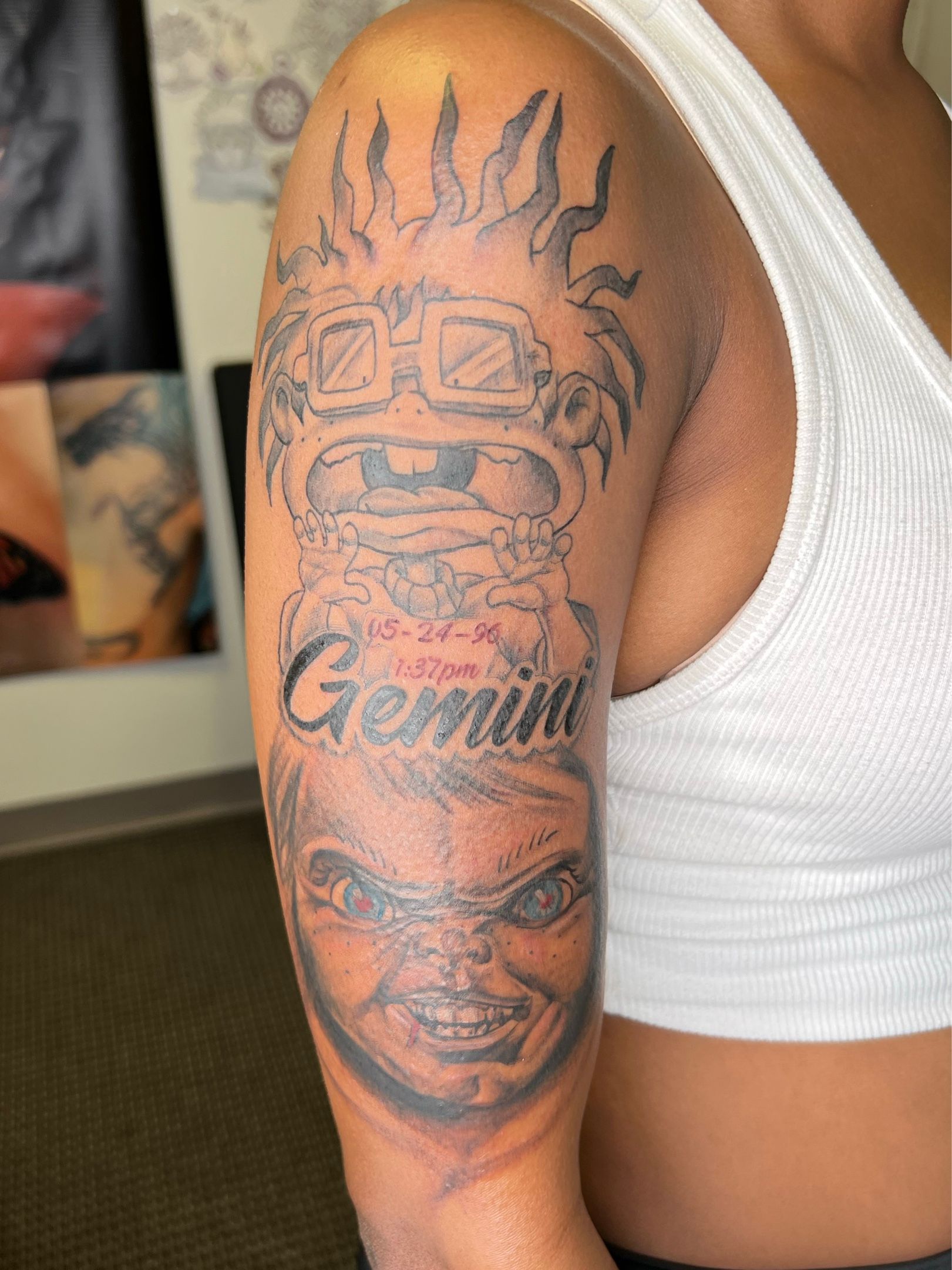 gemini' in New School Tattoos • Search in +1.3M Tattoos Now • Tattoodo