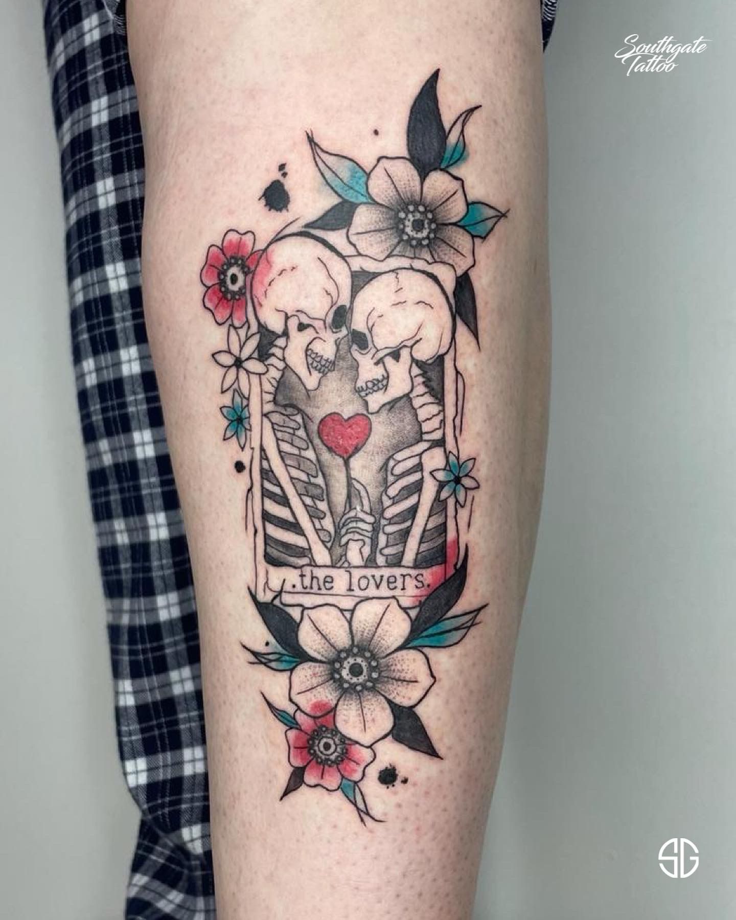 tattoos and art by freak — Did this a couple days ago. Great way to end  my...