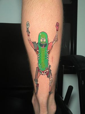 Pickle Rick Tattoo 