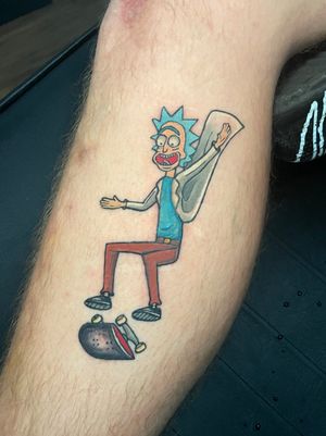 Skater Rick Tattoo 