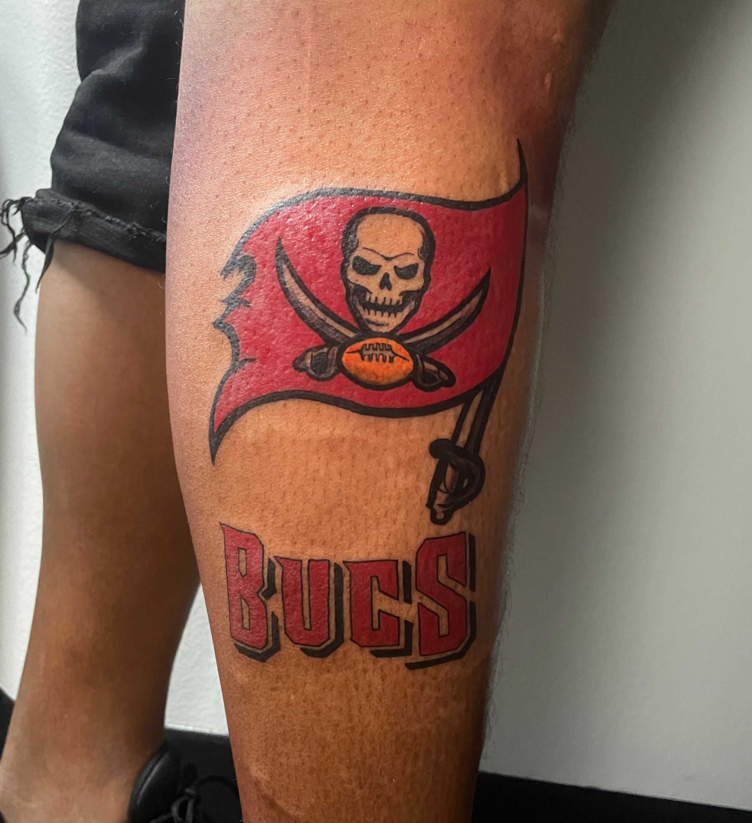 Tampa Bay Buccaneers on Twitter This one wins itsabucslife RT ESPNNFL  Attention NFL fans Tweet us your NFL fan tattoo pictures Use NFLtattoo  httptcokQfUgXjBdA  Twitter