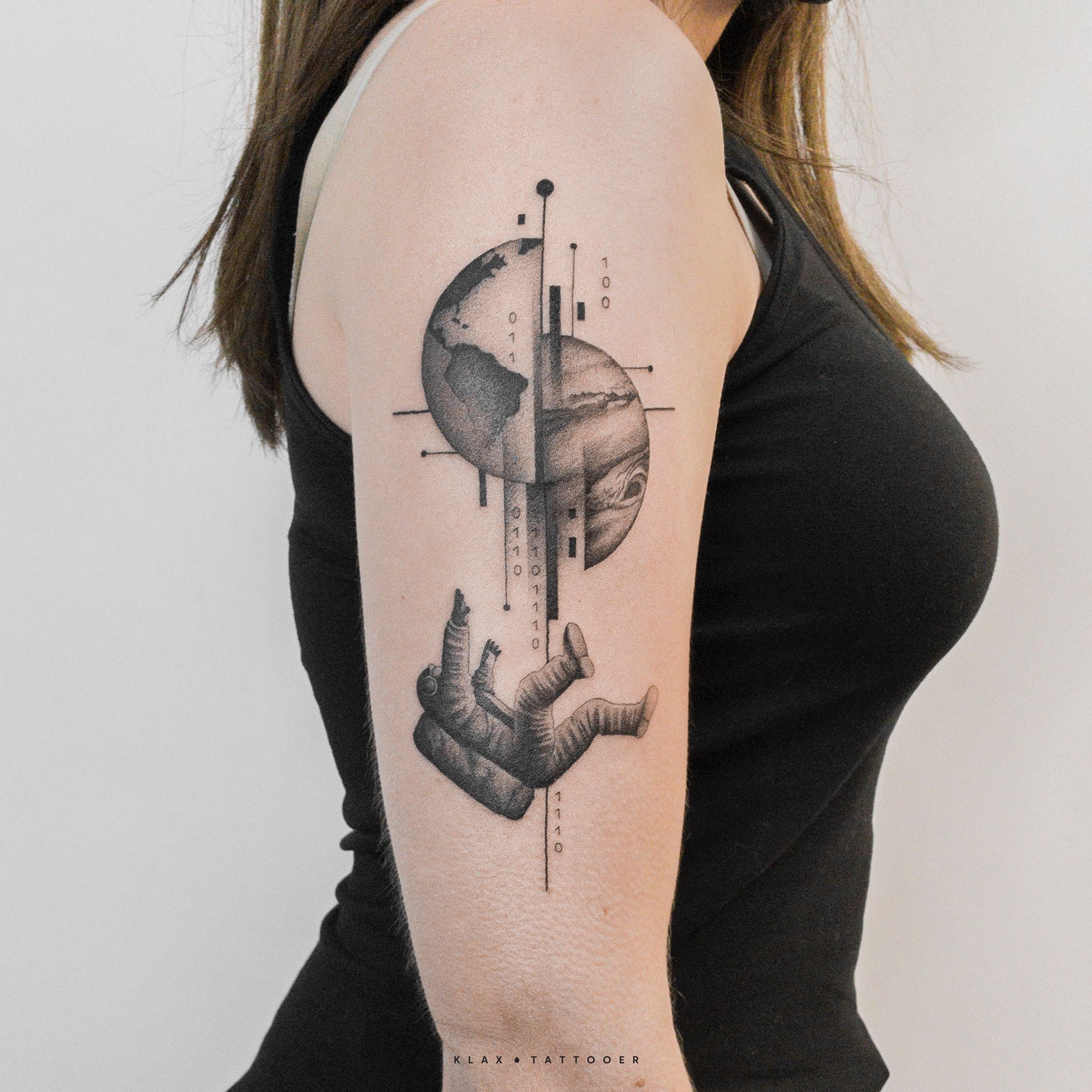 extreme tattoo fort william space tattoo | Planets tattoo co… | Flickr