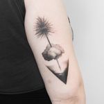 Tree / Cloud / Sea Tattoo