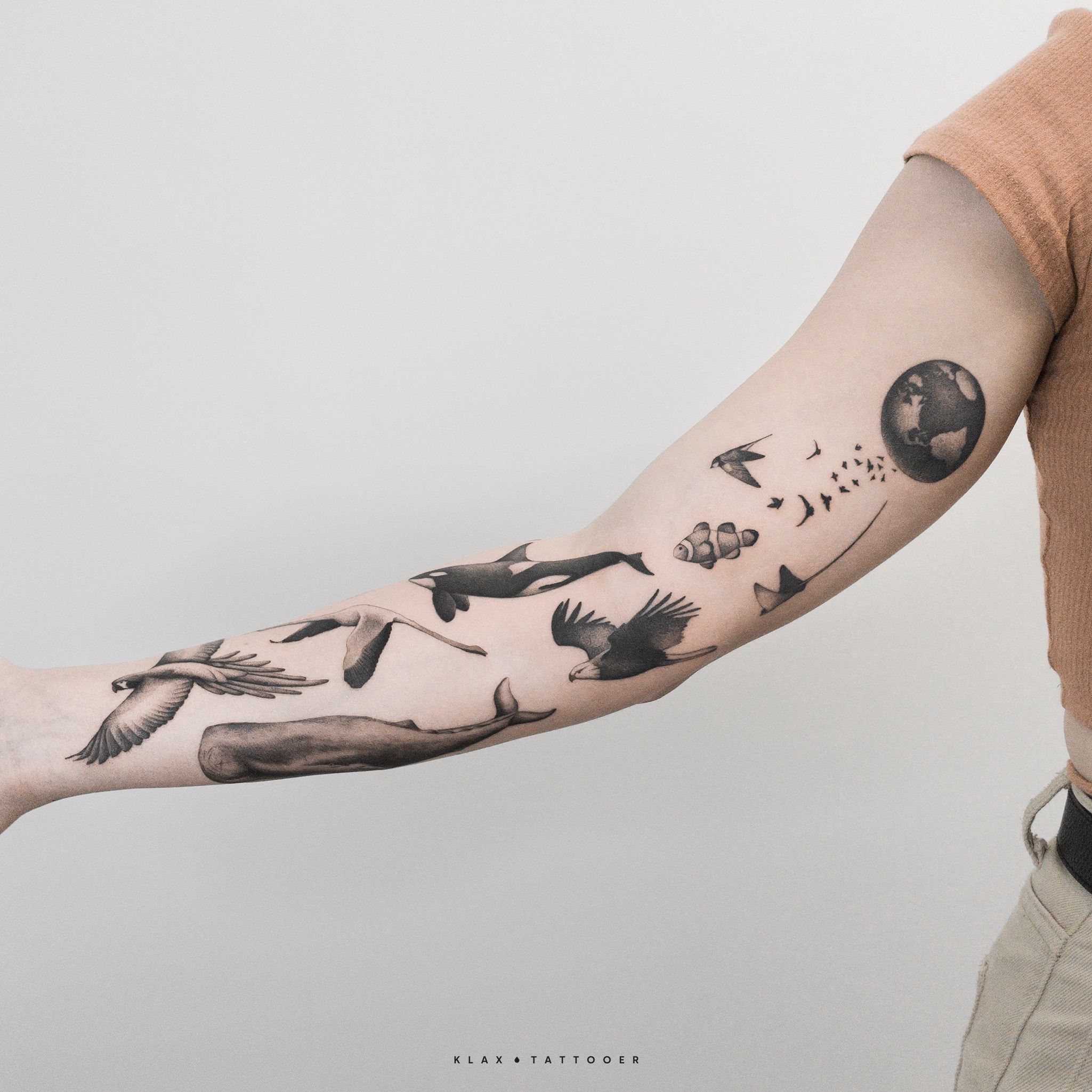 Tattoo uploaded by Klax Tattooer • Tattoodo