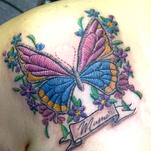 Patch Tattoo Butterly 