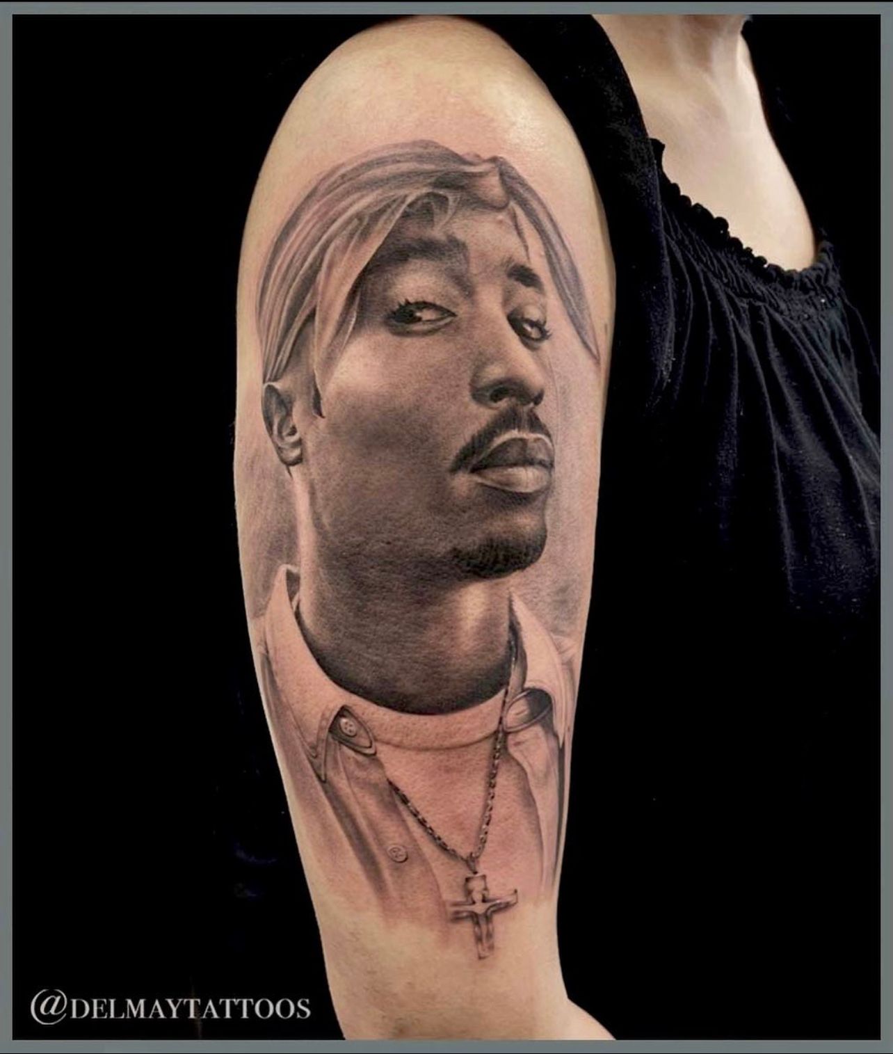 Incredible Tupac Portrait Tattoo  The detail on this Tupac tattoo is  incredible  By UNILAD Sound  Facebook