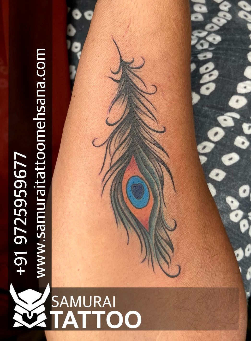 Peacock feather and flute tattoo design  Lush Tattoo Club  Facebook