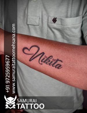 Nikita name tattoo |Nikita name tattoo design |Nikita tattoo