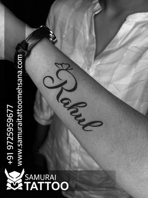 Rahul name tattoo |Rahul tattoo |Rahul tattoo design |Rahul tattoo ideas 