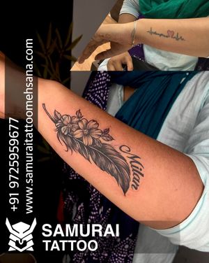 Feather tattoo design |Feather tattoos |Feather tattoo |Cover up tattoo design |Cover up tattoo