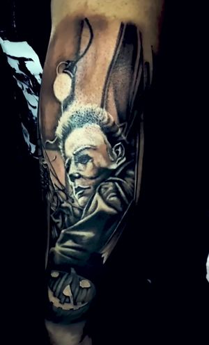 Michael Myers tattoo by Mario! 