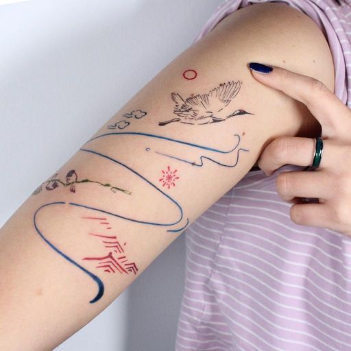 Flash tattoo