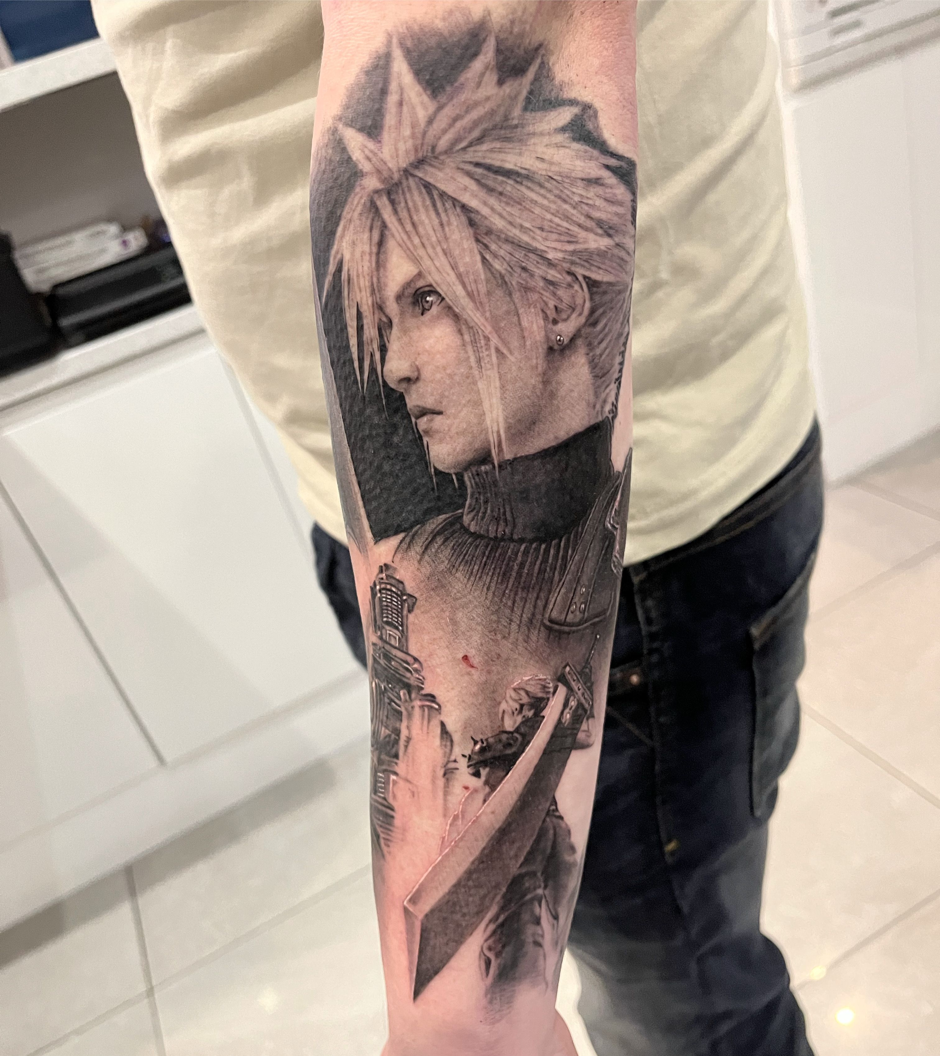 You Can Spot a Final Fantasy Fan from a Mile Away  Ugliest Tattoos  funny  tattoos  bad tattoos  horrible tattoos  tattoo fail