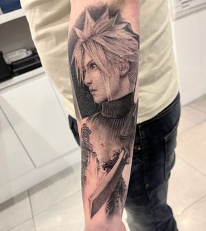 Starting a Final Fantasy 7 sleeve ! 