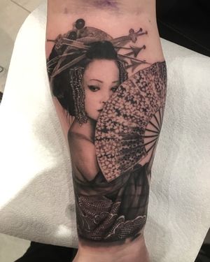 Start of a Japanese/Chinese fusion sleeve