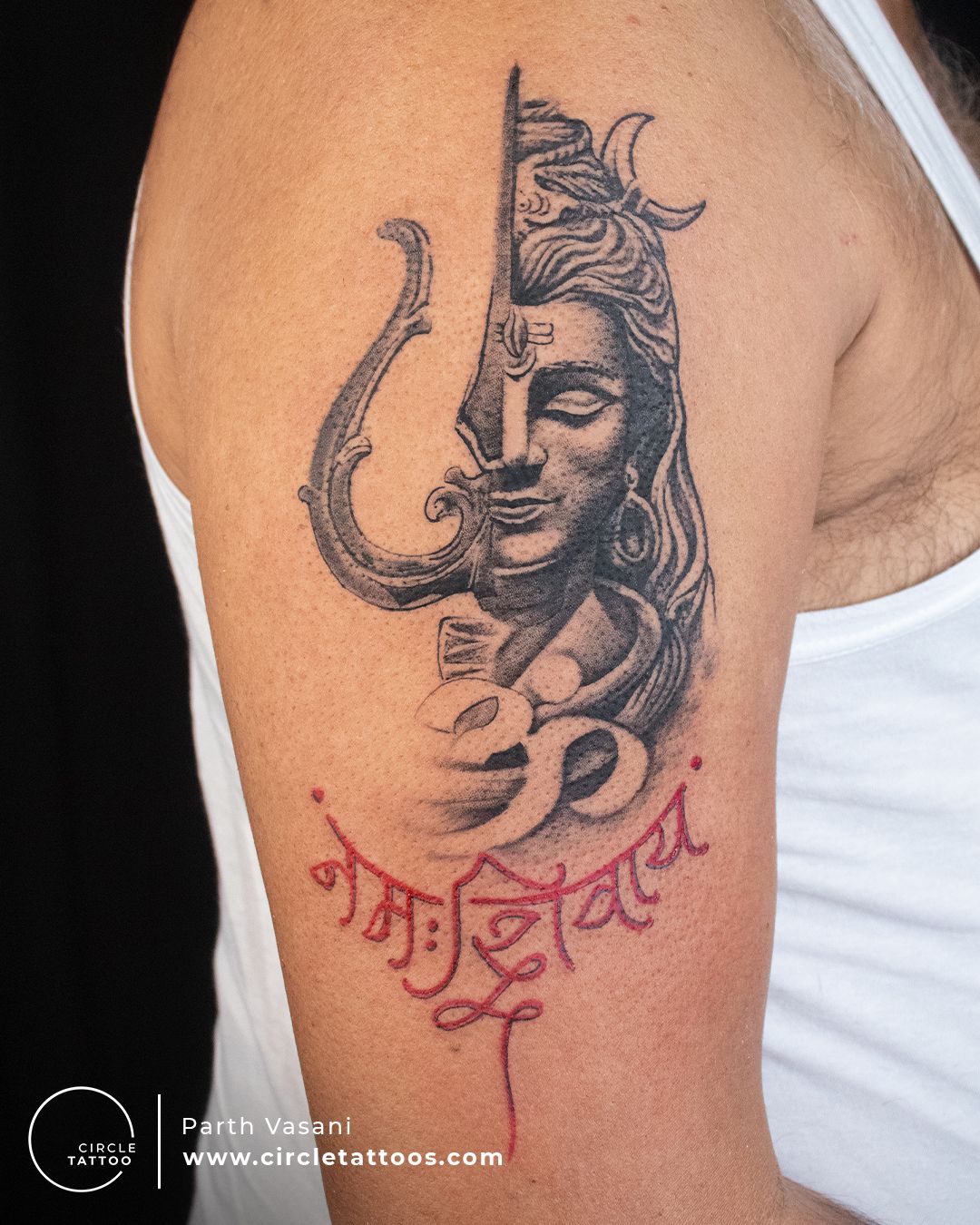 Did this beautiful Shiva tattoo shiv shiva shivtattoo shambhu har   TikTok
