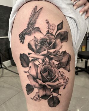 Cute thigh piece from the other week