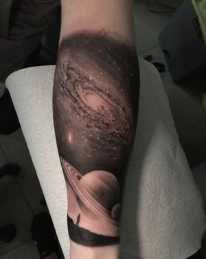 Loved doing this space tattoo