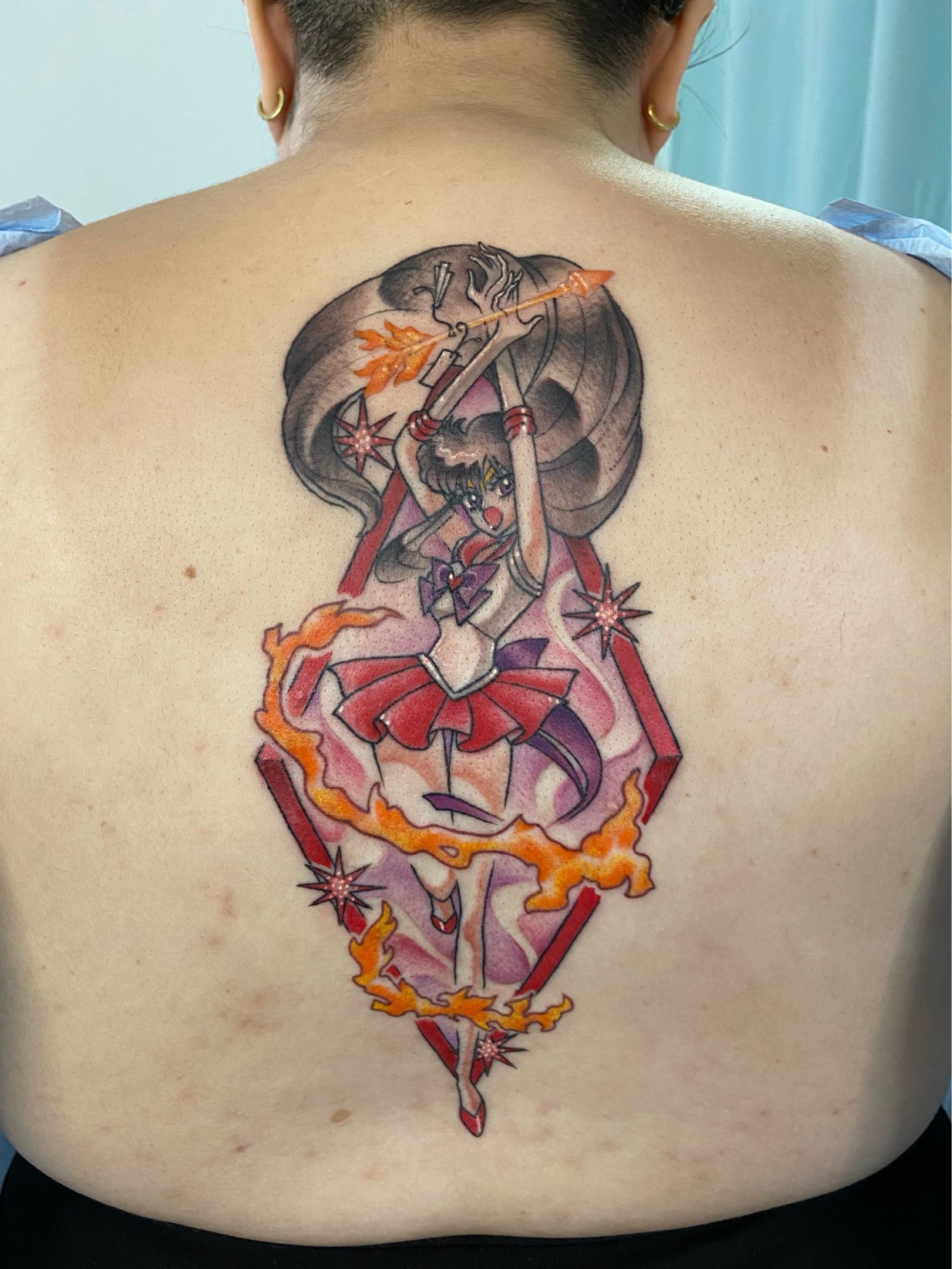 Tattoo uploaded by Xavier  Sailor Uranus and Sailor Mars tattoo by Michela  Bottin MichelaBottin anime sailormoon  Tattoodo