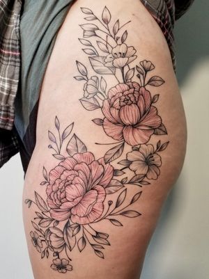 Floral Tattoo#floral #tattoo