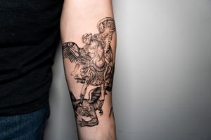 Tattoo uploaded by Deven Brodersen • Melting dice • Tattoodo