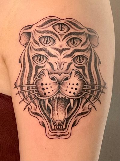 Tiger Tattoo #tiger #tattoo #tigertattoo