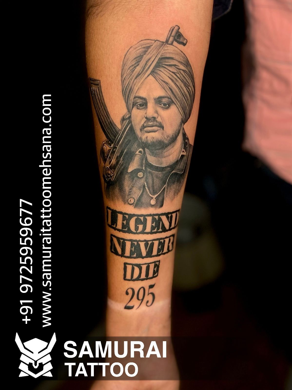 New tattoo by Sidhu Moose Wala  Sidhu MooseWala De Fans  Facebook