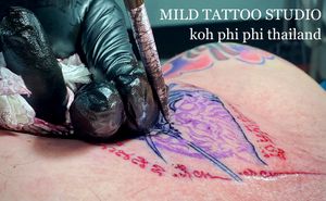 o #tigertattoo #tattooart #tattooartist #bambootattoothailand #traditional #tattooshop #at #mildtattoostudio #mildtattoophiphi #tattoophiphi #phiphiisland #thailand #tattoodo #tattooink #tattoo #phiphi #kohphiphi #thaibambooartis  #phiphitattoo #thailandtattoo #thaitattoo #bambootattoophiphi
Contact ☎️+66937460265 (ajjima)
https://instagram.com/mildtattoophiphi
https://instagram.com/mild_tattoo_studio
https://facebook.com/mildtattoophiphibambootattoo/
Open daily ⏱ 11.00 am-24.00 pm
MILD TATTOO STUDIO 
my shop has one branch on Phi Phi Island.
Situated , Located near  the World Med hospital and Khun va restaurant