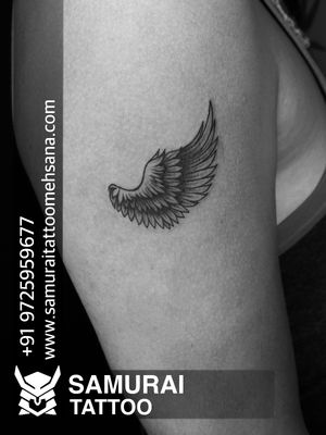 angel wings tattoo for guys