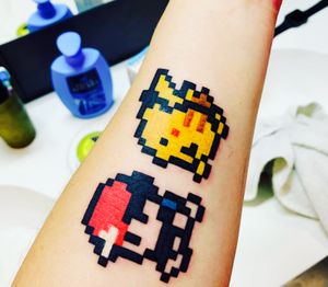 #pixel #pokemon #pikachu #sacha @FabriqueTattoo
