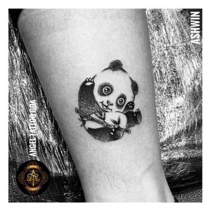 Panda Tattoo By Ashwin At Angel Tattoo Goa