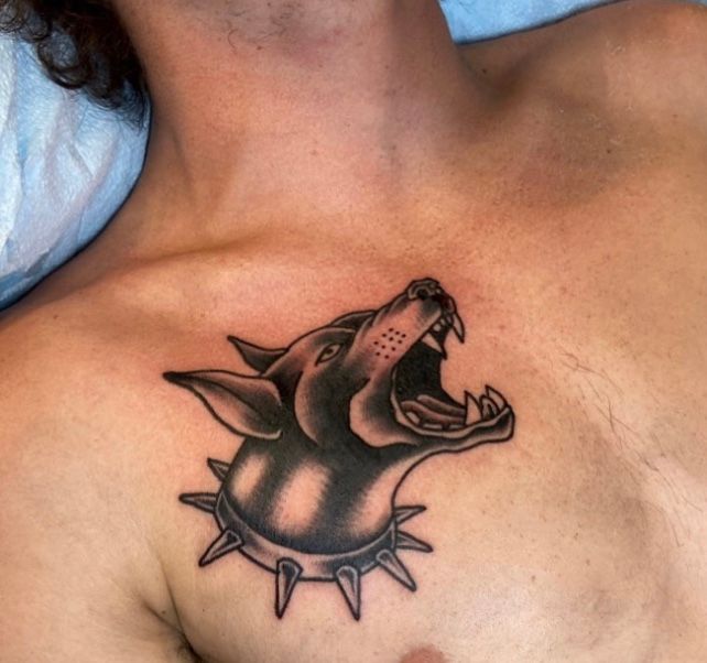Doberman tattoos 10 ideas for fans of the breed   Онлайн блог о тату  IdeasTattoo