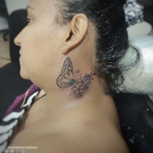 Mariposa tattooJack Piercing & Tattoo Studio. Alajuela, CR.+506 72007846 