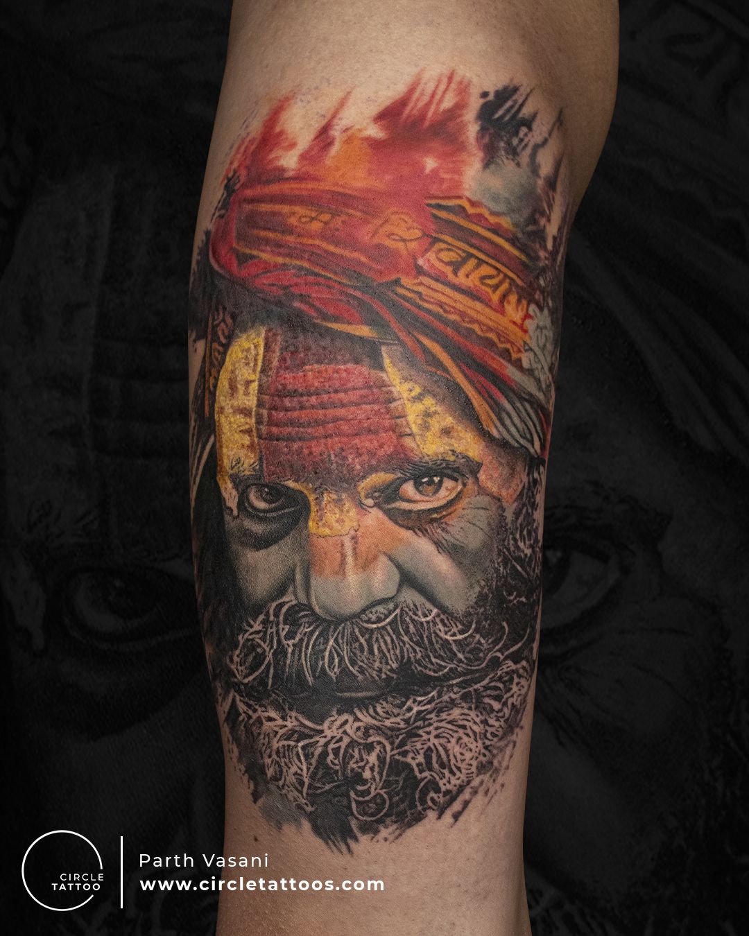 aghori with shiva tattoo  Shiva tattoo Tattoos Lord shiva