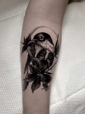 Love tattooing birds!!!