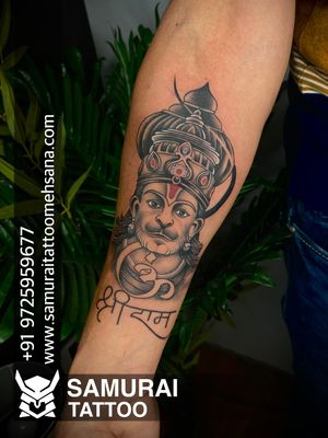hanuman ji tattoo |Hanuman tattoo |Bajrangbali tattoo |Hanuman ji nu tattoo 