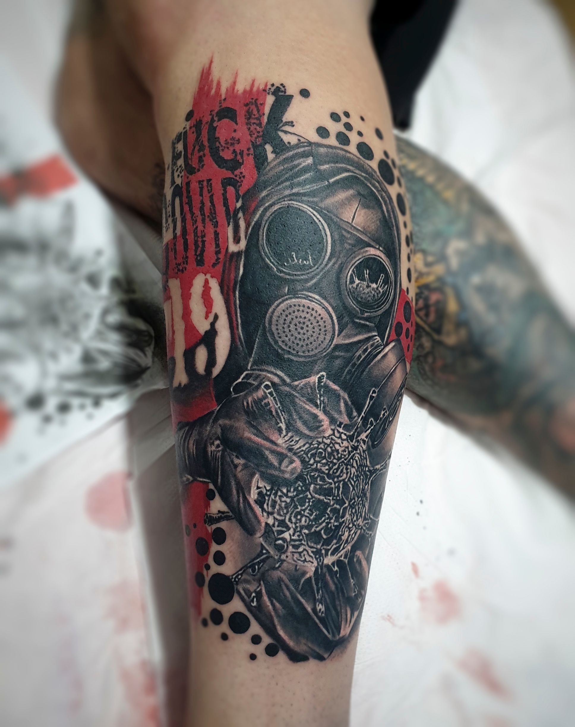 Tattoo uploaded by Steven • Dope custom design Check out my Instagram  @ink_finatics • Tattoodo