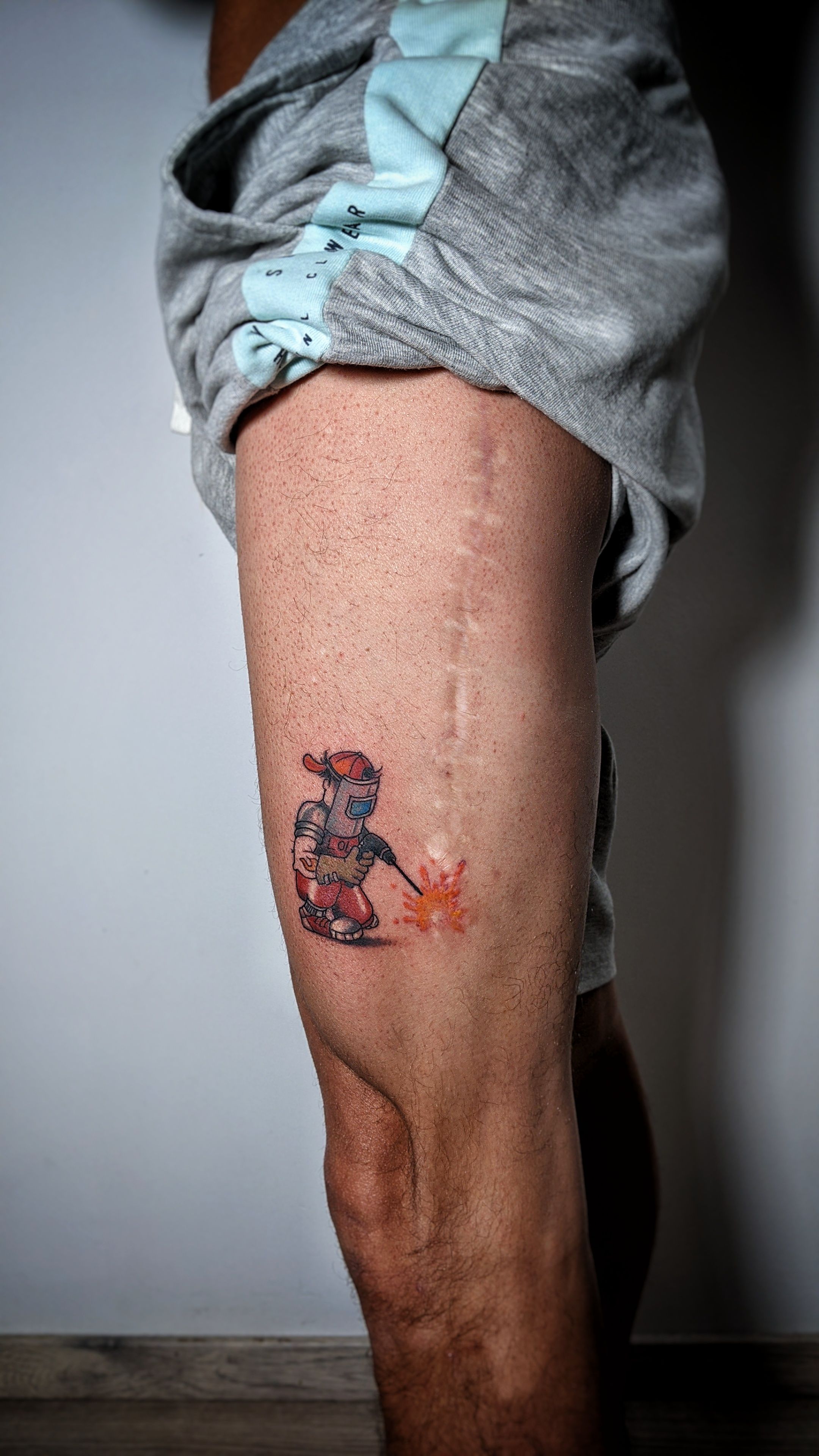 Pin by Kaci Pearson on Body Art | Welding tattoo, Welder tattoo, Tattoos  for guys