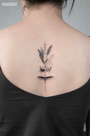 Hyacinth Geometry Tattoo